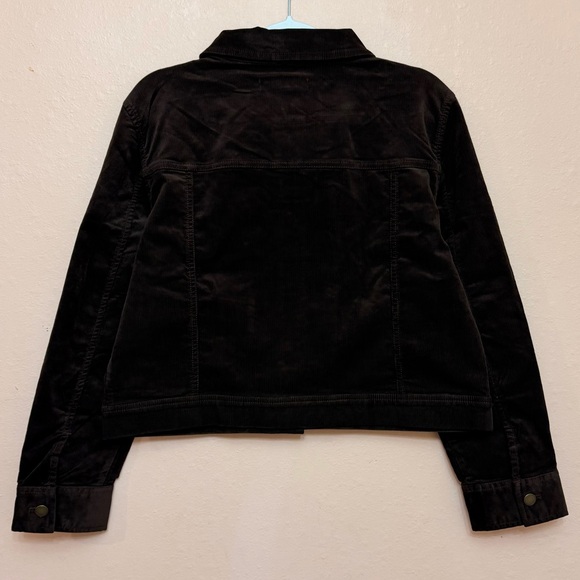 LOFT Brushed Corduroy Shirt Jacket - Picture 4 of 4